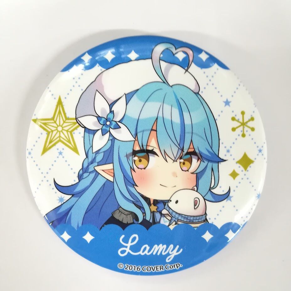 ホロライブ 雪花ラミィ 缶バッジ（ミニキャラ） 東京スタイツリー