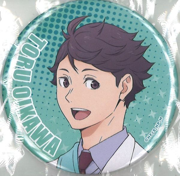 ハイキュー!! ちょこっとくじ 缶バッジ 及川徹 | K-BOOKS 秋葉原