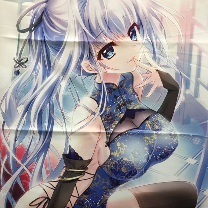 9-nine-（Switch/PS4版）楽天ブックス特典 香坂春風 B2タペストリー