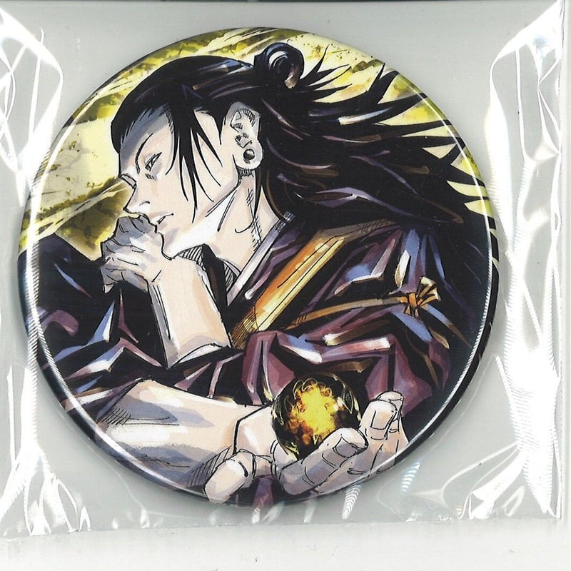 呪術廻戦0 ベルベット仕様 缶バッジ 五条悟 TSUTAYA MAPPA 5点 【公式