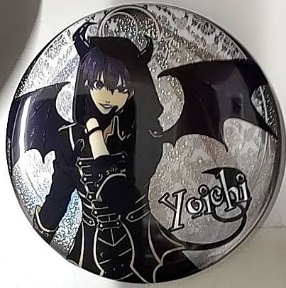 ブルーロック × FavoteriA 等身 グリッター缶バッジ 潔世一 悪魔ver