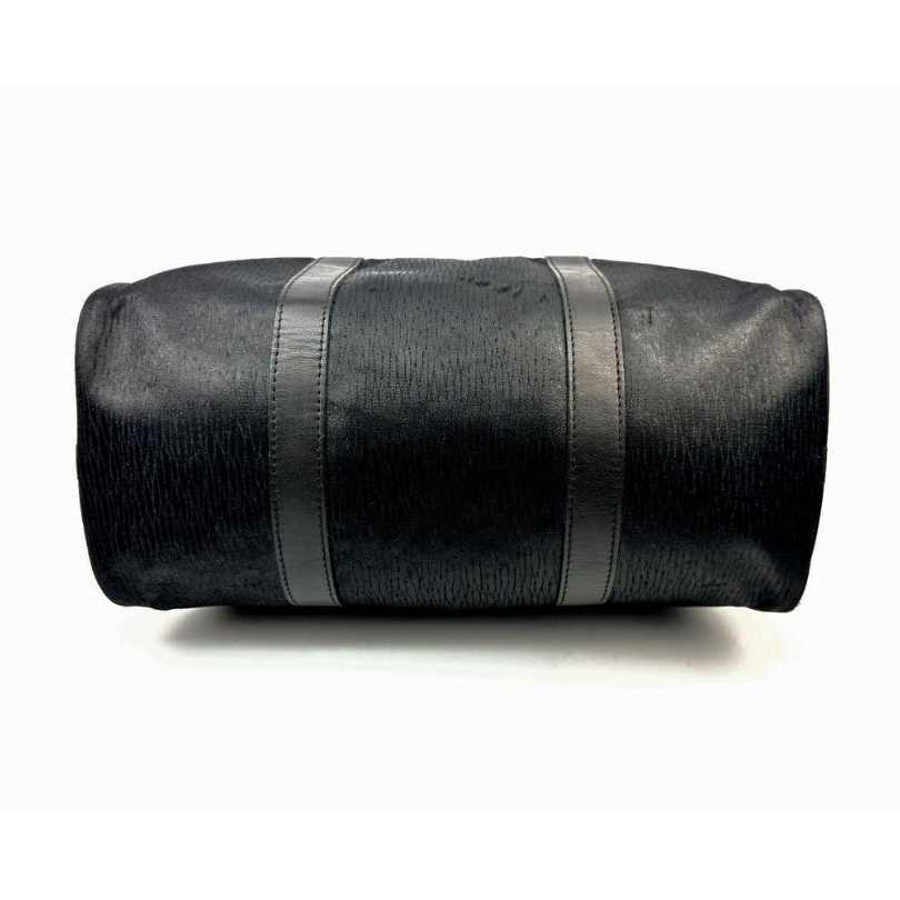 ダンヒル dunhill ハンドバッグ ナイロン レザー ミニボストン