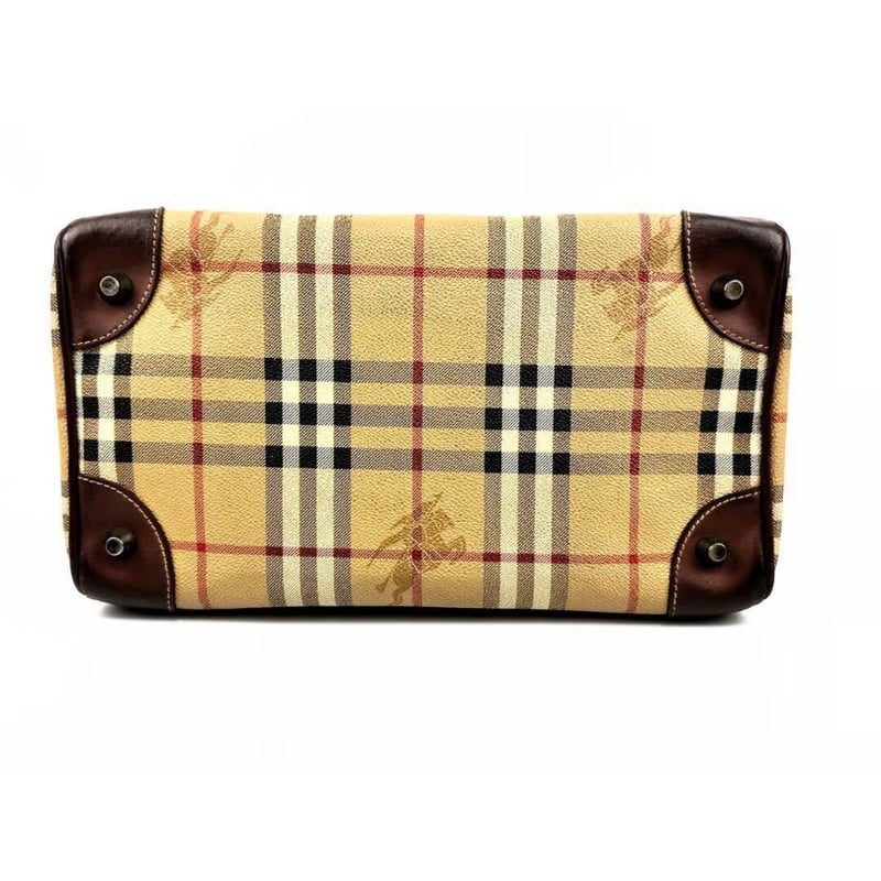 バーバリー ノバチェック柄 ミニボストンバッグ ノヴァチェック