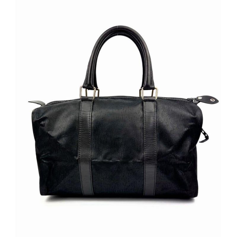 ダンヒル dunhill ハンドバッグ ナイロン レザー ミニボストン