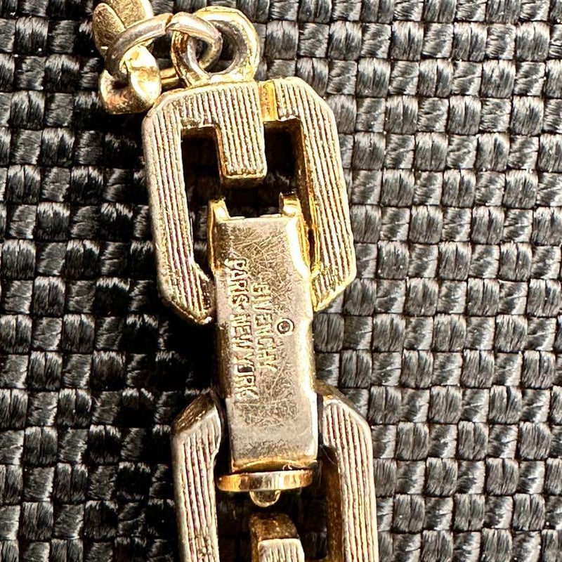 GIVENCHY ジバンシィ 喜平 チェーンゴールドカラー ブレスレット Gロゴ