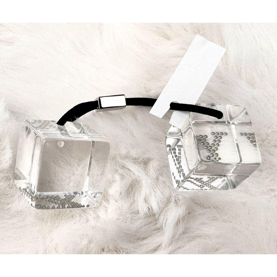 Louis Vuitton ルイヴィトン アクセサリー ヘアキューブ クリア×黒