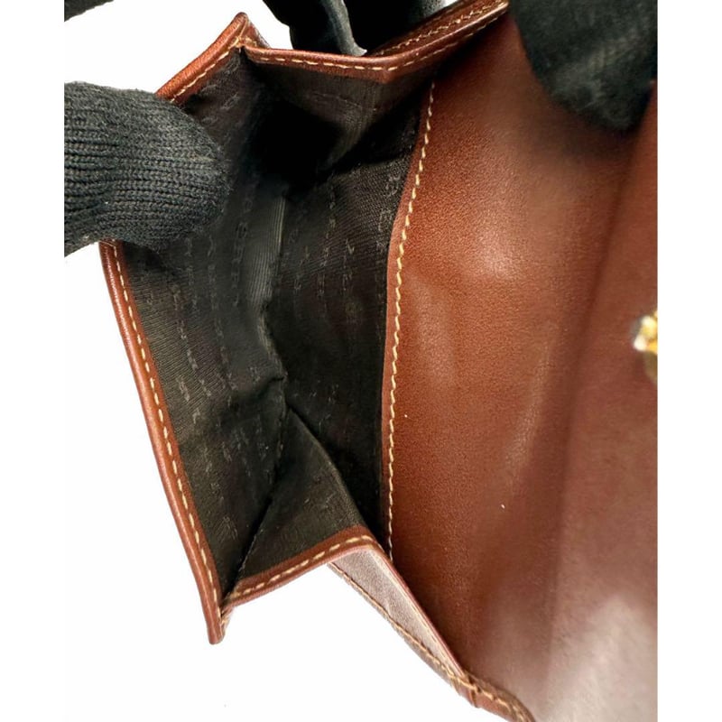 BURBERRY バーバリー ノバチェック 二つ折り財布 Wホック レザー