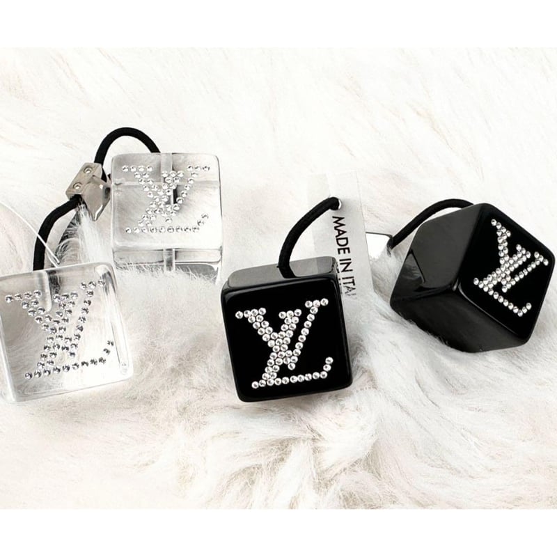 Louis Vuitton ルイヴィトン アクセサリー ヘアキューブ クリア×黒