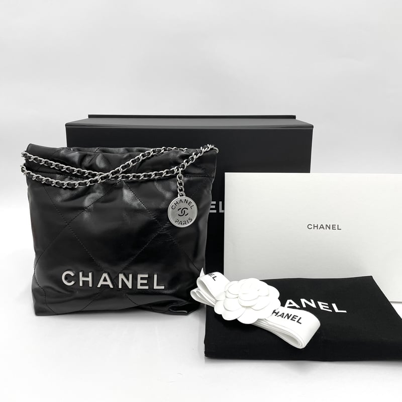 CHANEL 新品未使用 MINI 22 BAG ハンドバッグ/ショルダーバッグ