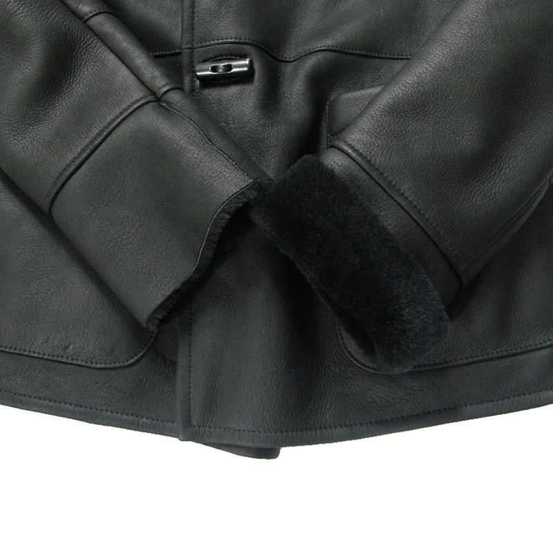 DKNY ／ ダナキャランニューヨーク 羊革 リバーシブル コート ムートン