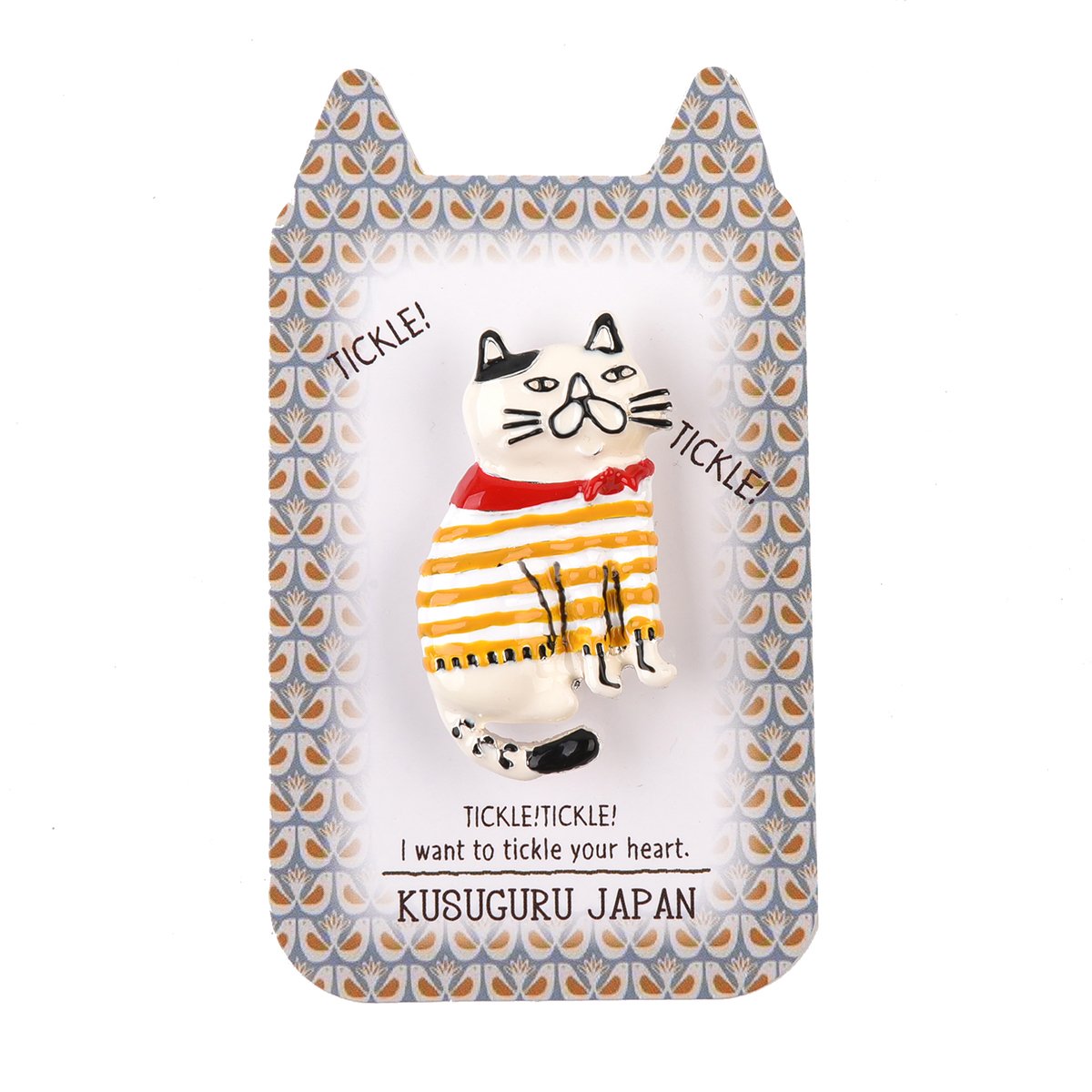 24-7579 ブローチ ねこぜがわさん | KUSUGURU STORE