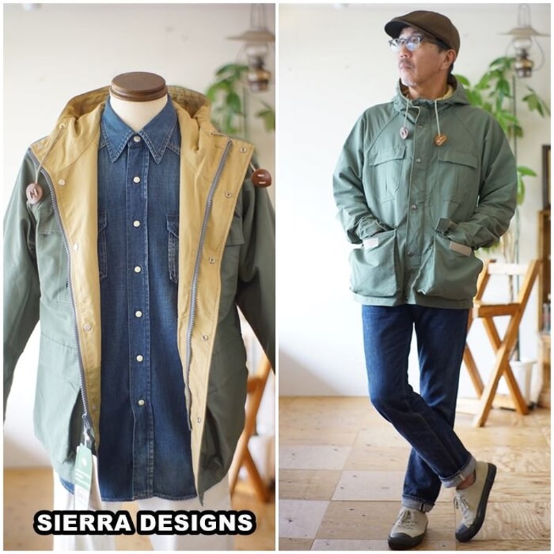 SIERRA DESIGNS シエラデザインズ ショートマウンテンパーカー
