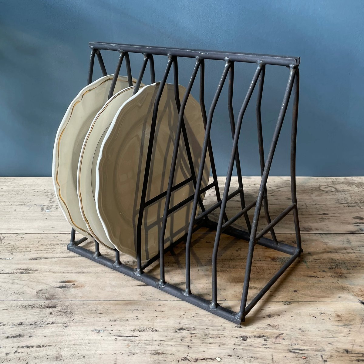 アイアン製 ディッシュラック フランスアンティーク 30cm | OGISHIMA