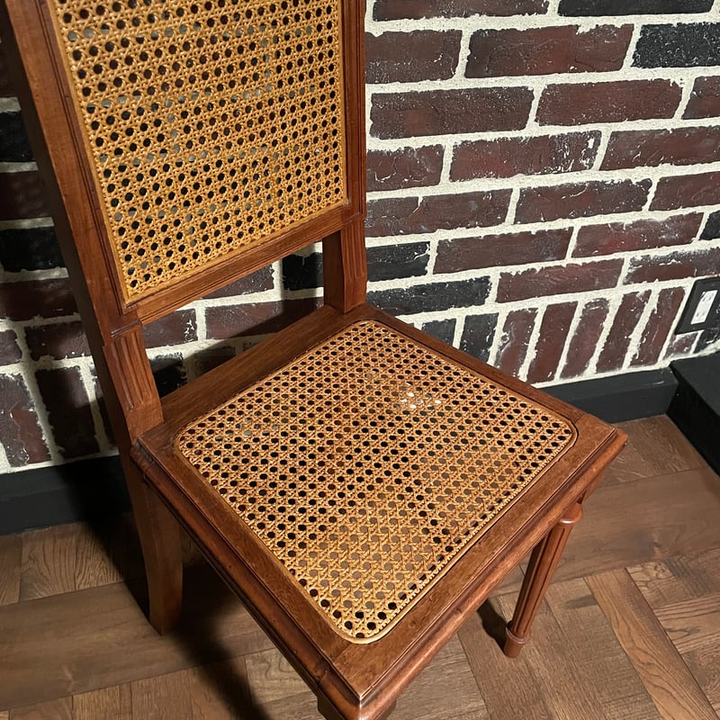 ラタンチェア フランスアンティーク ㉖-2 | OGISHIMA COFFEE Antiques
