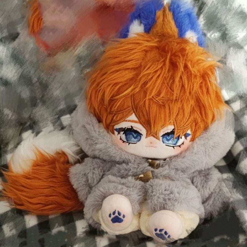 20cm 無属性 ぬいぐるみ 男の子 獣耳付け着せ替えぬいぐるみ 原神