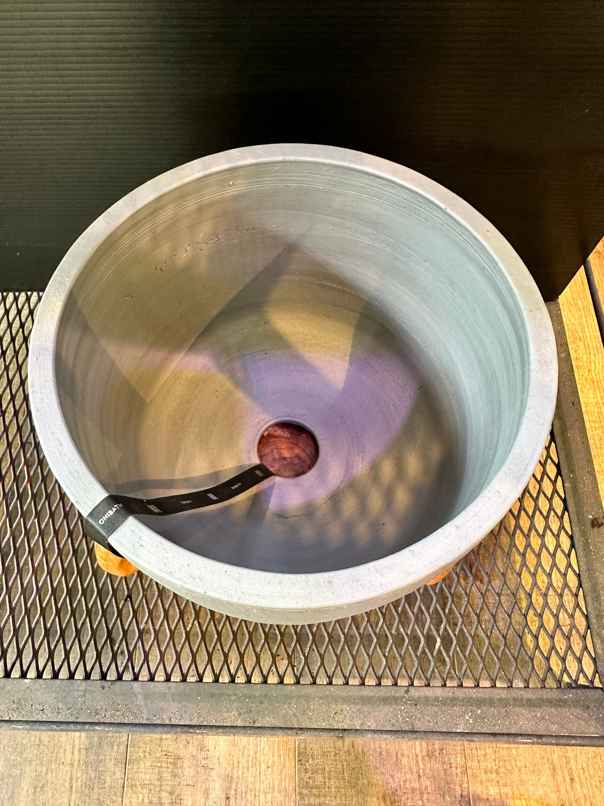 みやび鉢 深型「黒帯」25φ×H19cm | FLORESTA's STORE