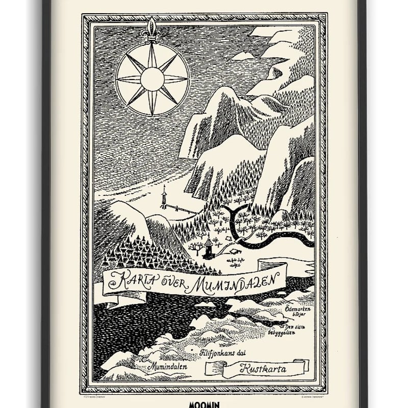 ムーミン・ムーミン谷【オランダポスター】 | MONO-K