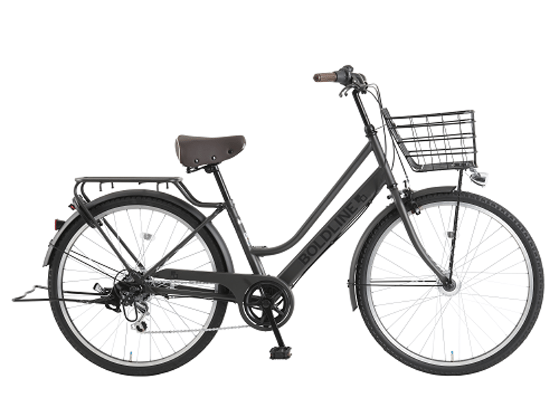 店頭渡しのみ ボールドライン-O 6段変速 オートライト 26インチ 27