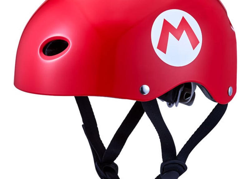 マリオカートキッズヘルメットS-J マリオ ヘルメット あさひ自転車
