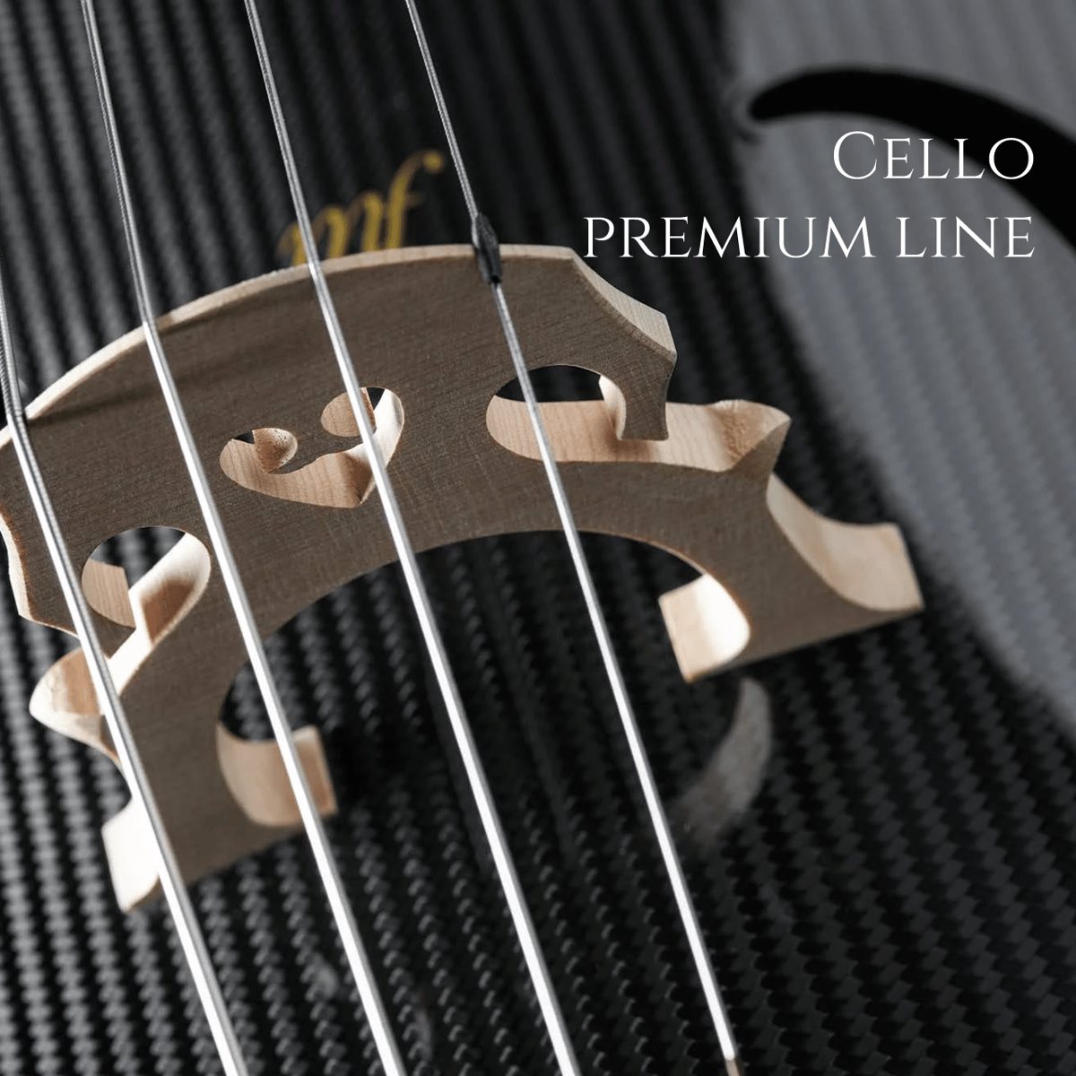 チェロ【プレミアムライン】mezzo-forte カーボンファイバー製 | mezzo