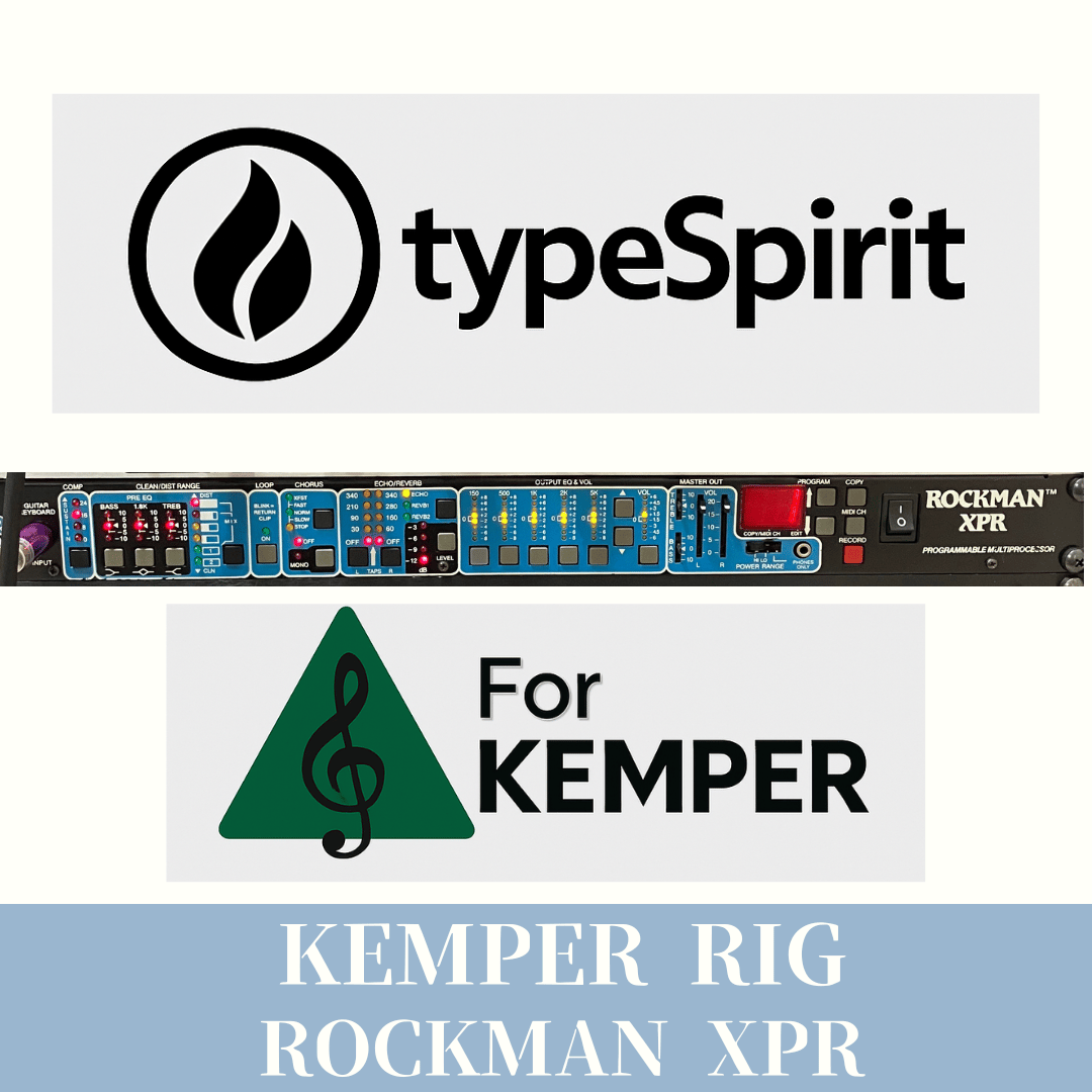 NEW Profile】【KEMPER RIG 】ROCKMAN XPR type Spir