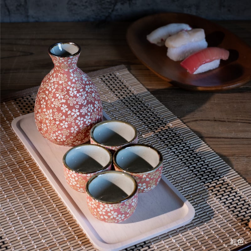 花ちらし 徳利・盃 | AWASAKA