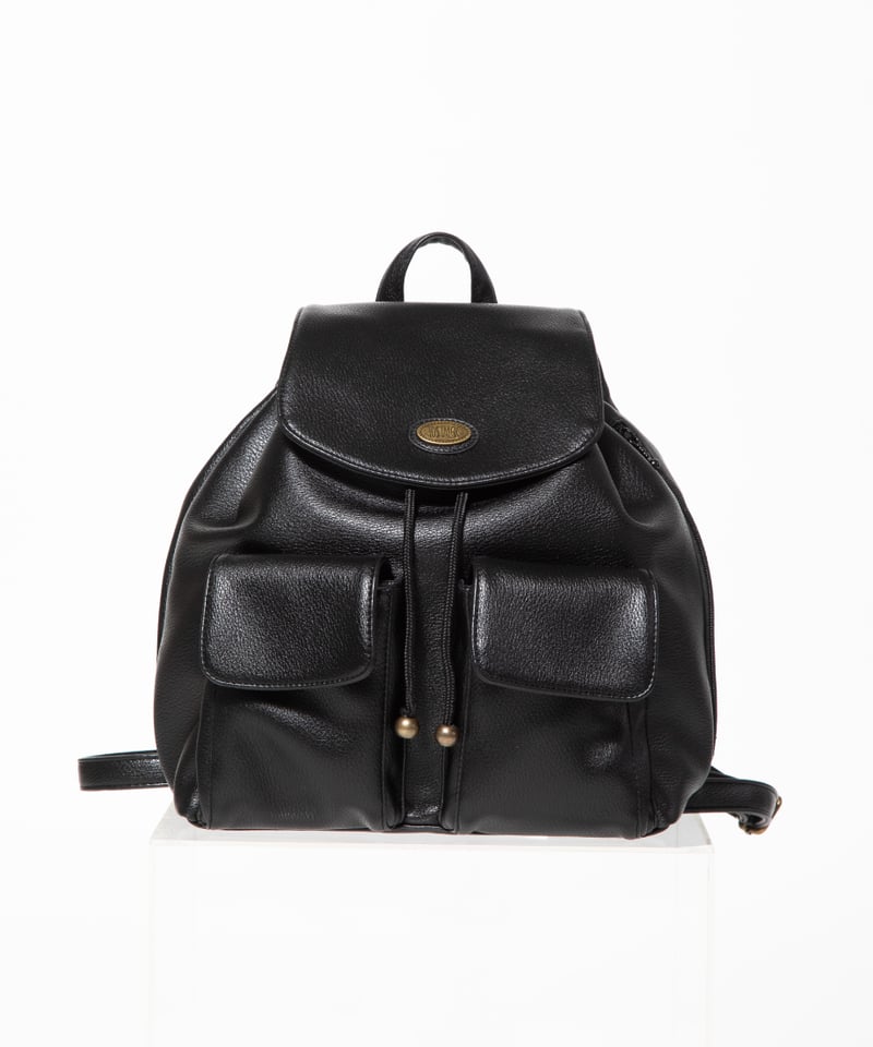 Leather backpack / black | Tostalgic Clothing