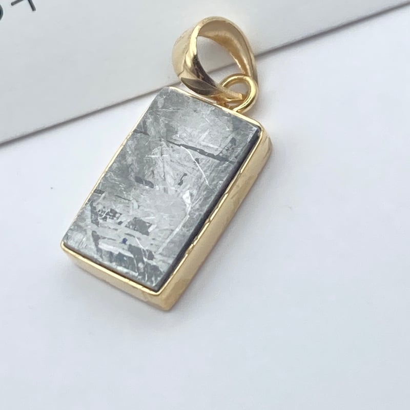 ギベオン隕石K18オリジナルペンダント⑤ | 秘密の石屋