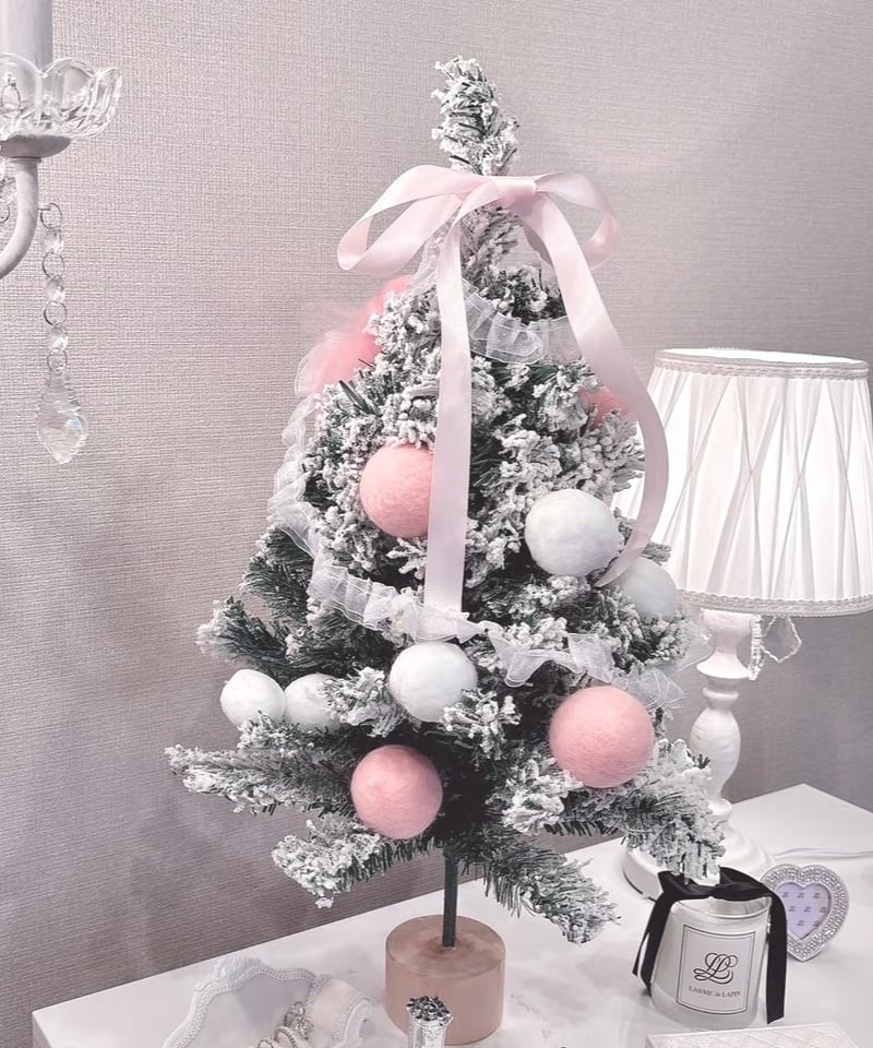 ピンクリボンスノーツリー | LARME de LAPIN（ラルムドラパン）