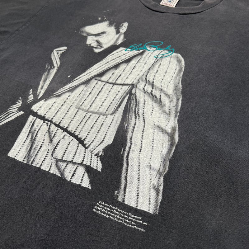 ELVIS PRESLEY エルヴィスプレスリー BLACK XL Tシャツ | NOWWHE
