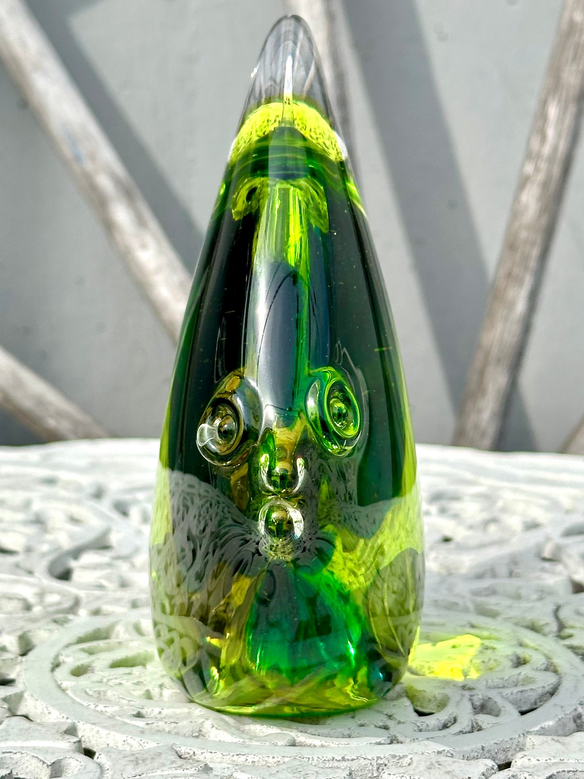 熱帯魚 ガラス製置き物 マルチグラス エンゼルフィッシュ