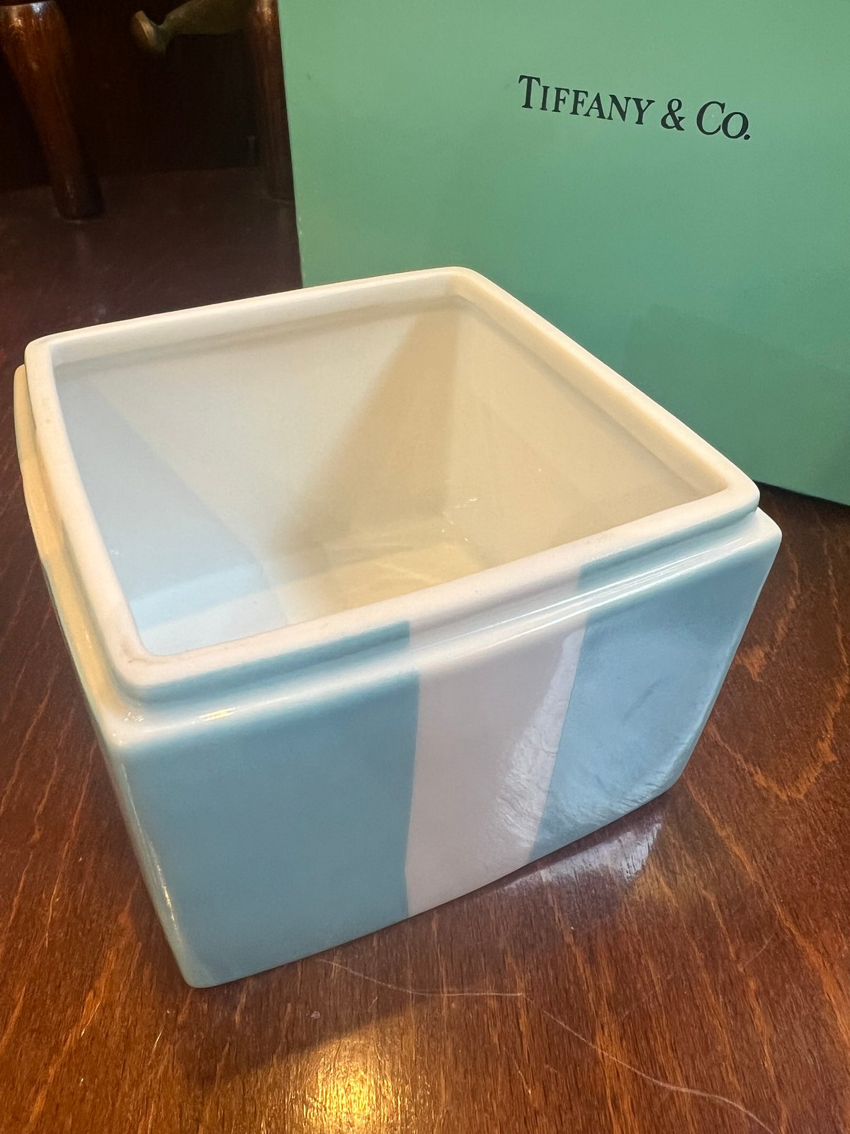 Tiffany&Co ティファニー ブルーボックス 陶器小物入れ | アンティーク