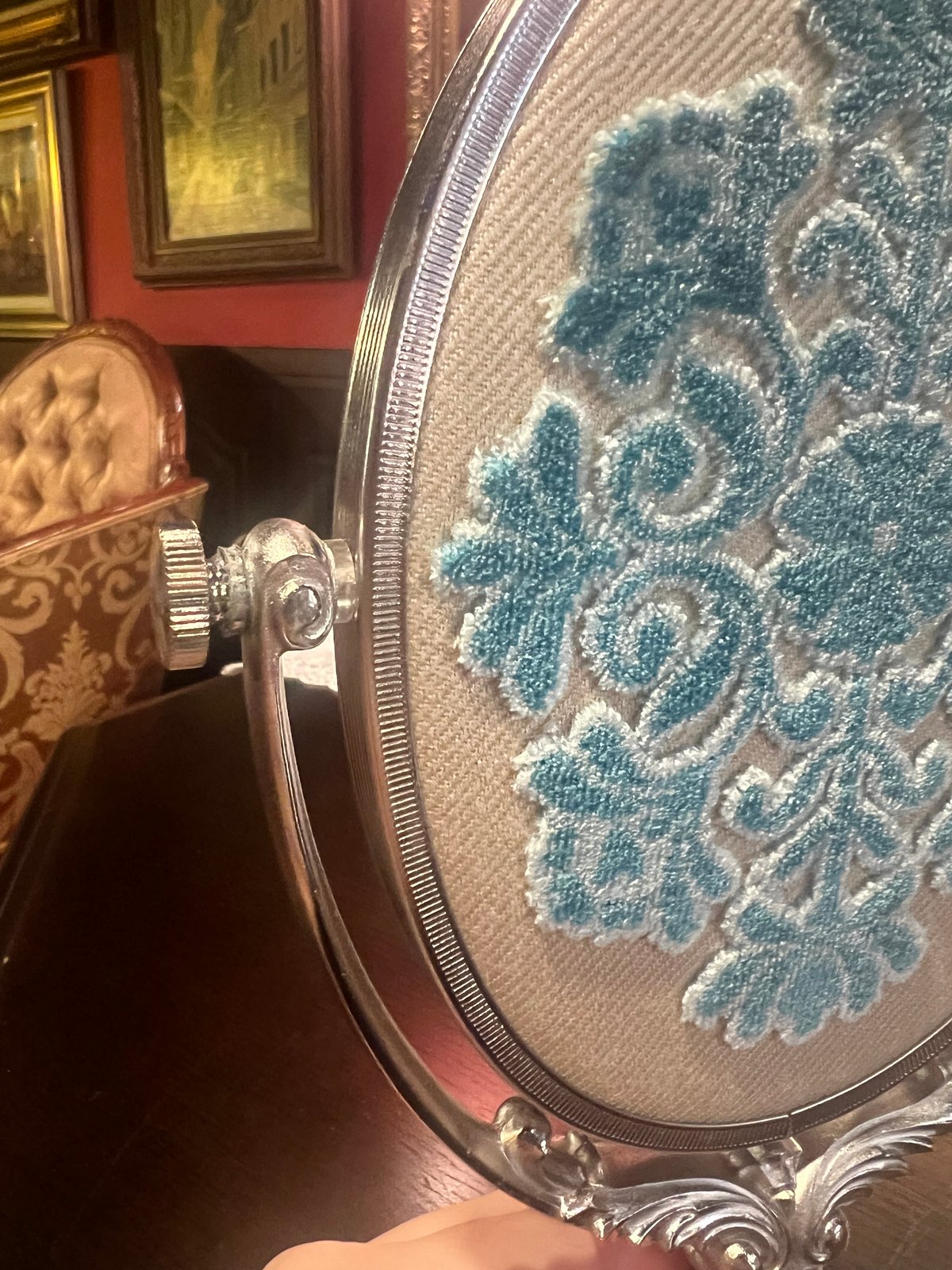 資生堂 SHISEIDO 花椿会ノベルティ スタンドミラー | アンティーク家具