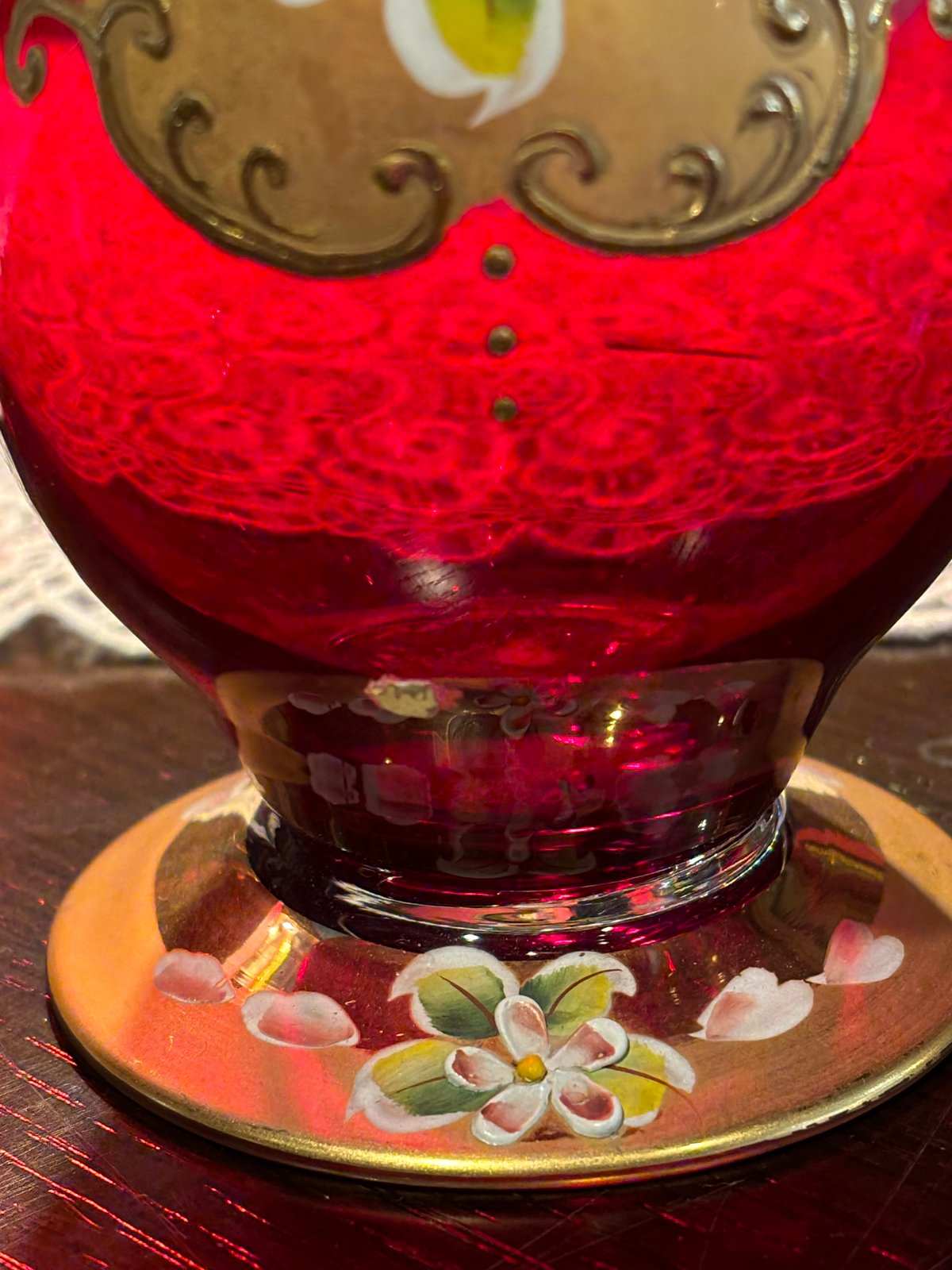 ベネチアグラス デキャンタ | アンティーク家具と喫茶キャバレーの