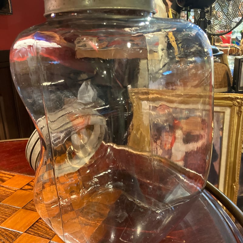 駄菓子屋 ガラス瓶 菓子瓶 昭和レトロ | アンティーク家具と喫茶