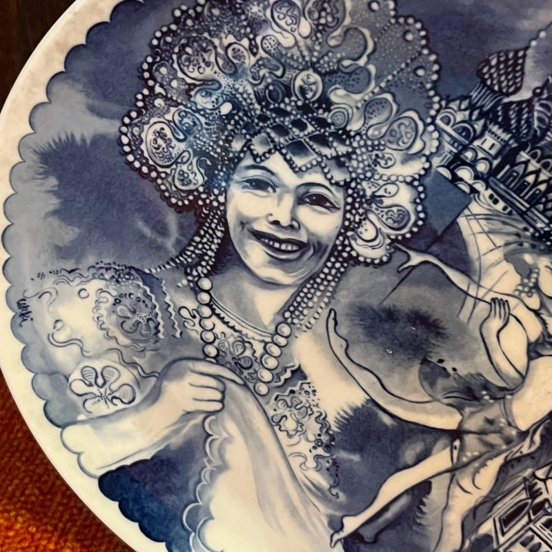 Meissen マイセンイヤープレート | アンティーク家具と喫茶キャバレー