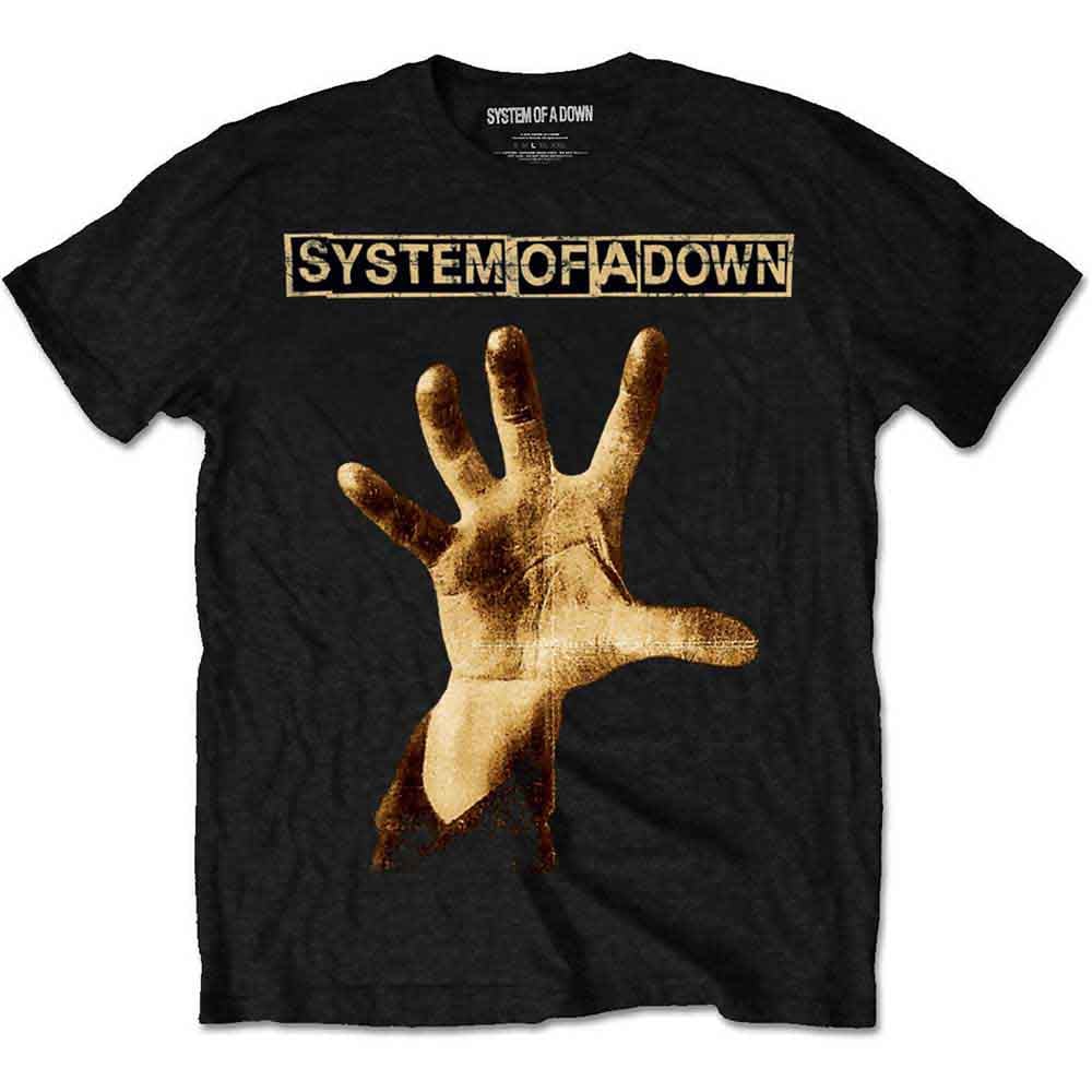 公式新品】 SYSTEM OF A DOWN - HAND システムオブアダウンTシャツ |