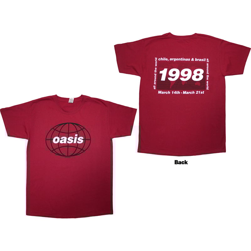公式新品】 OASIS - 1998 WORLD TOUR SOUTH AMERICA RE