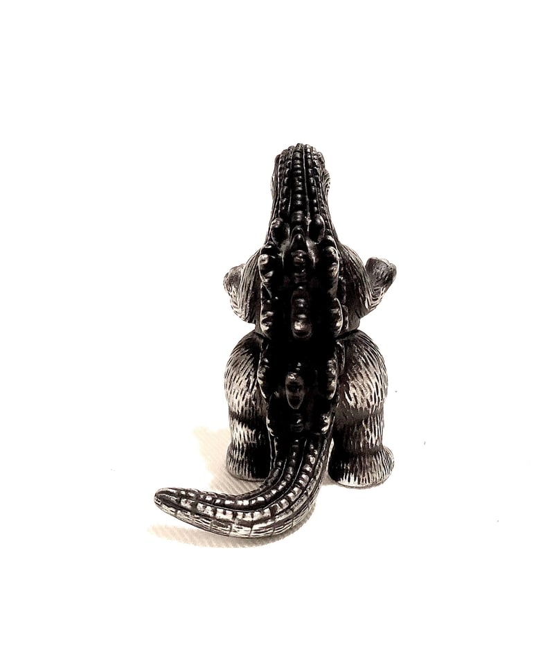 60mmゴジラ(1989)銀黒Ver. paintd by TAKASHIYOSHIZAKA