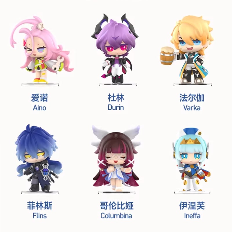 原神公式店】POP MART コラボ 嘉年相聚 SD フィギュア 単品 69元