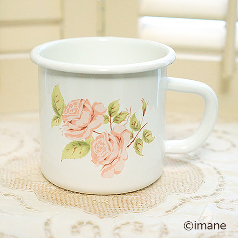 imane ダイアナローズ マグカップ ホーロー | Frenchchic
