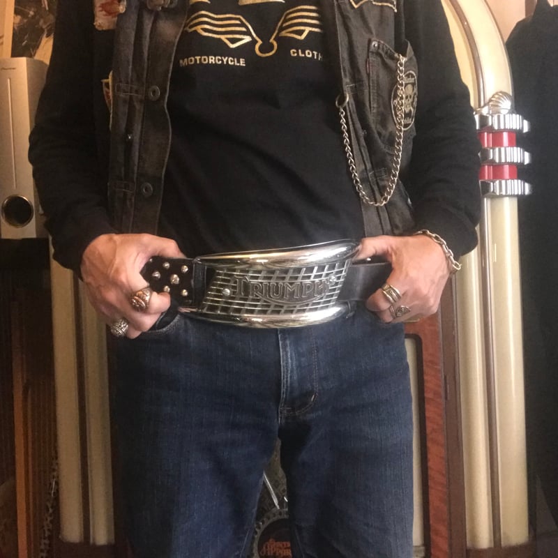 TRIUMPH GRILL BADGE BELT BUCKLE | ドトキン商會