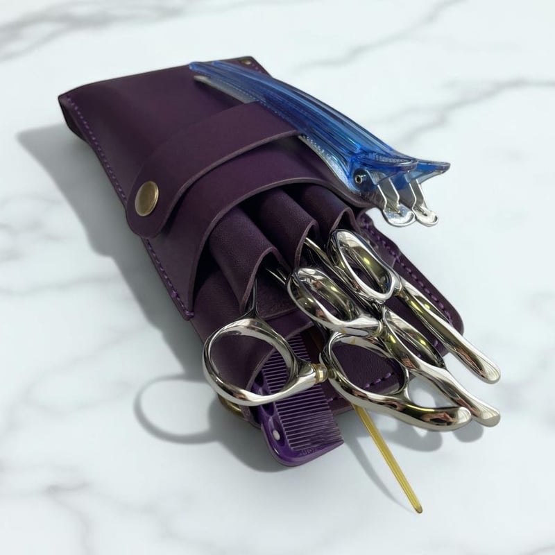 PSCシザーケース｜3丁挿し｜全6色｜PS-403-3 | シザーケース専門店