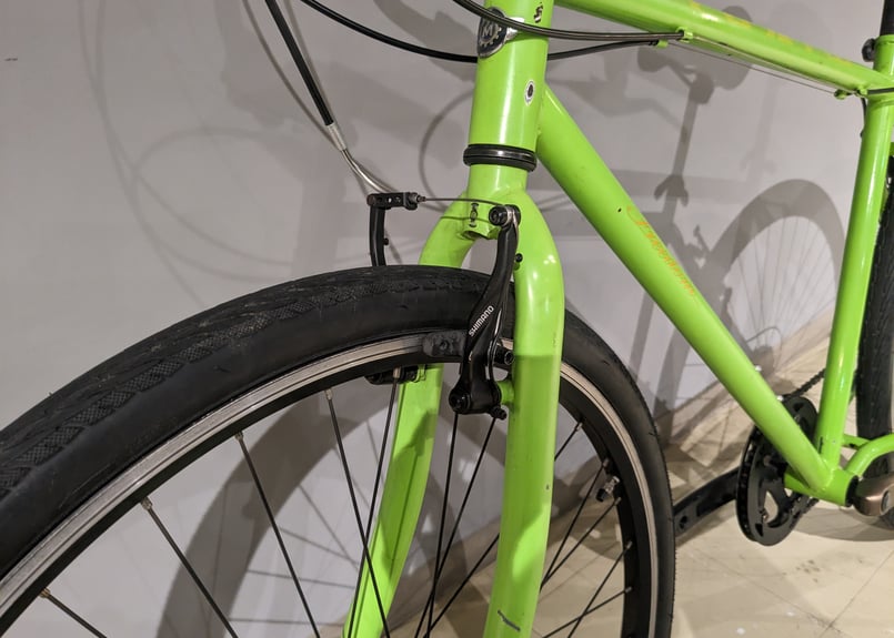 中古】MIYATA Freedom Tough クロスバイク 1×7速 700×38c グリ