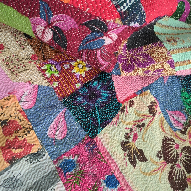 不揃い君4 ラリーキルト ヴィンテージカンタキルト 336 | Adlang