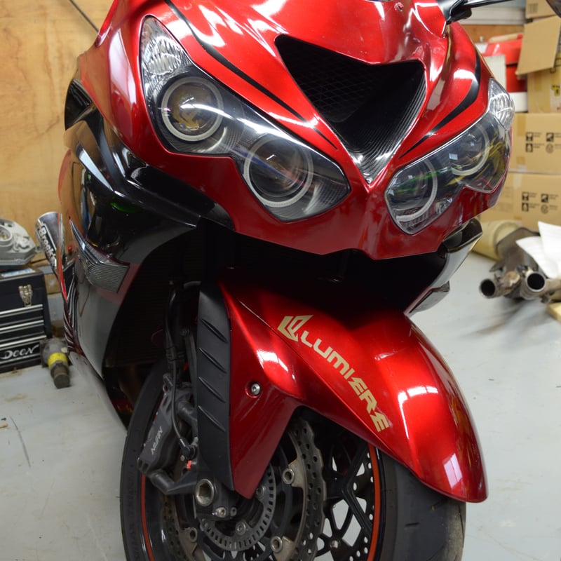 ZX-14R専用アイラインデカール(メタリックカラー) | Micrographic