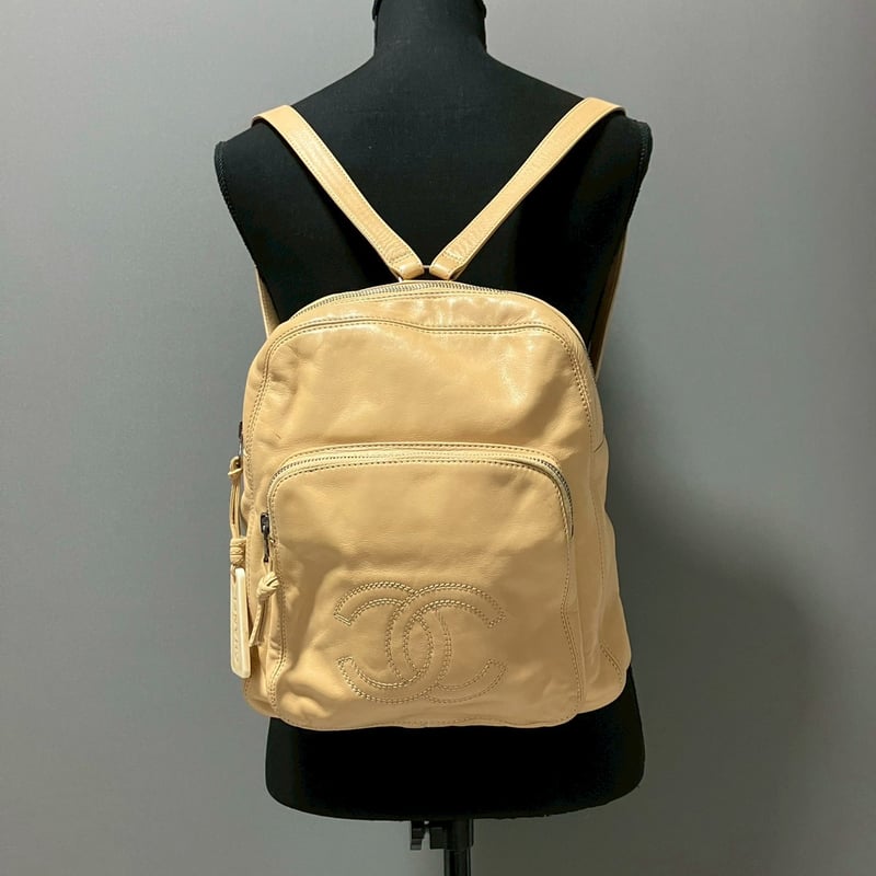 CHANEL (シャネル) ヴィンテージ デカココ ココマーク ベージュ