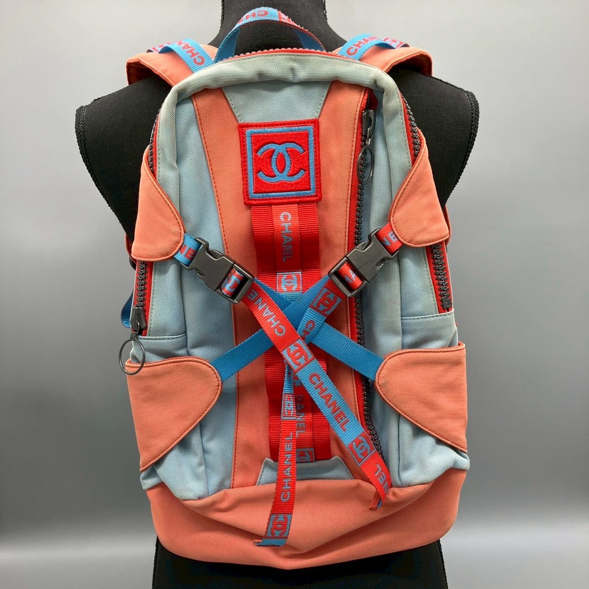 CHANEL (シャネル) ヴィンテージ スポーツライン ココマーク リュック