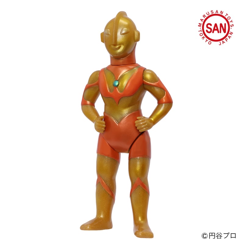 マルサン ウルトラマン350 Bタイプ（グリッターVer.）ソフビアイランド