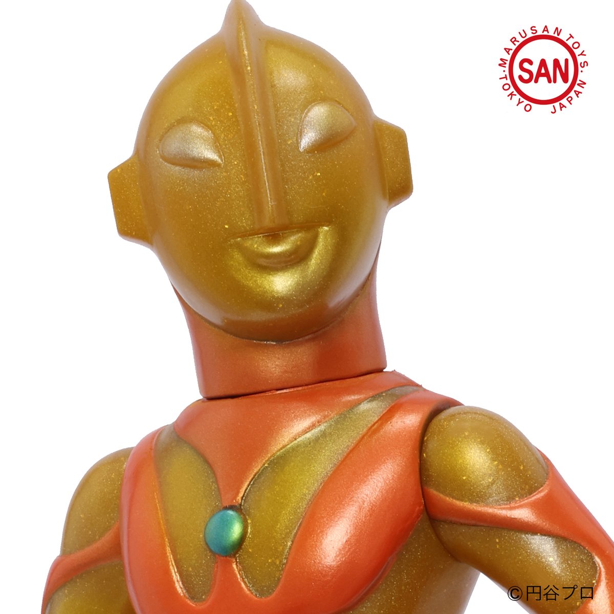 マルサン ウルトラマン350 Bタイプ（グリッターVer.）ソフビアイランド